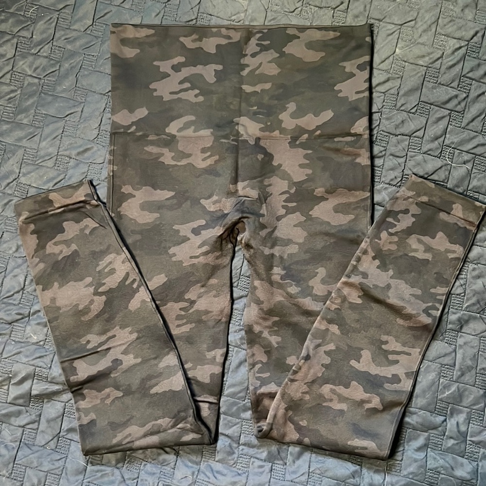 Spanx high waist camo leggings